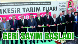 Kepsut Tarım Fuarı’na hazır