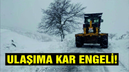 ULAŞIMA KAR ENGELİ