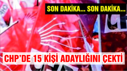 Edremit’te 15 CHP Üyesi Aday Adaylığını Çekti