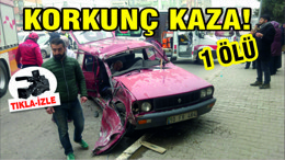 Korkutan kaza: 1 ölü
