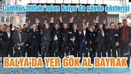 BALYA’DA YER GÖK AL BAYRAK