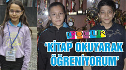 ‘KİTAP OKUYARAK ÖĞRENİYORUM’