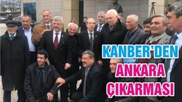 KANBER’DEN ANKARA ÇIKARMASI
