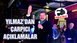 YÜCEL YILMAZ İVRİNDİ'DE KONUŞTU