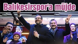 Balıkesirspor'a müjde