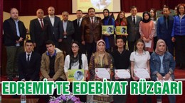 EDREMİT'TE EDEBİYAT RÜZGARI
