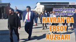 HAVRAN’DA ERSOY RÜZGARI