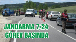 JANDARMA 7/24 GÖREV BAŞINDA