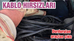 KABLO HIRSIZLARI