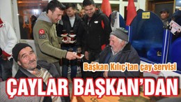 ÇAYLAR BAŞKAN’DAN