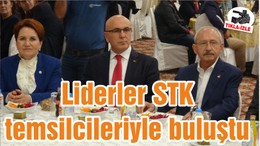Liderler STK temsilcileriyle buluştu