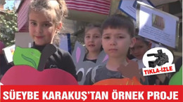 SÜEYBE KARAKUŞ’TAN ÖRNEK PROJE