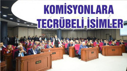 KOMİSYONLARA TECRÜBELİ İSİMLER