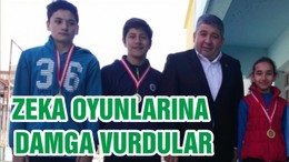 ZEKA OYUNLARINA DAMGA VURDULAR