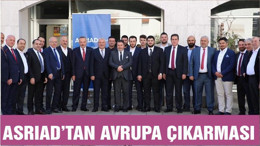 ASRIAD’TAN AVRUPA ÇIKARMASI