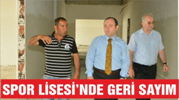 GENÇLER MÜJDE! SPOR LİSESİ GELİYOR...