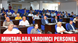 MUHTARLARA YARDIMCI PERSONEL