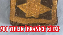 500 yıllık İbranice kitap