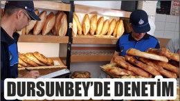 DURSUNBEY'DE DENETİM