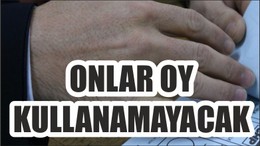 ONLAR OY KULLANAMAYACAK