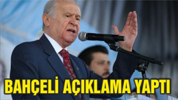 Bahçeli: "S-400’e FETÖ’cü alçaklar ve PKK’lı caniler karşıdır"
