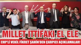 ŞAHİN “CİDDİ OY KAYBETTİLER SİSTEMLERİ S.O.S VERİYOR”