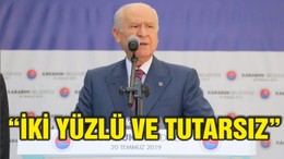 Bahçeli: İki yüzlü ve tutarsız AB aklını başına alsın