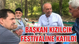 BAHÇAVAN KIZILCIK FESTİVALİ’NA KATILDI