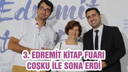 3. EDREMİT KİTAP FUARI COŞKU İLE SONA ERDİ