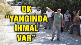 OK “YANGINDA İHMAL VAR”