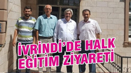 İVRİNDİ’DE HALK EĞİTİM ZİYARETİ