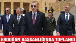 YAŞ, Erdoğan başkanlığında toplandı