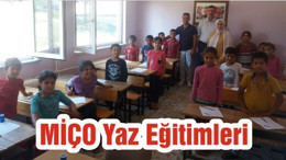MİÇO Yaz Eğitimleri