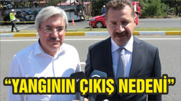 İVRİNDİ BELEDİYE BAŞKANI VE BÜYÜKŞEHİR BELEDİYE BAŞKANI OLAY YERİNDE