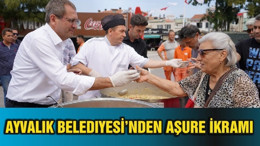AYVALIK BELEDIYESİ’NDEN AŞURE İKRAMI