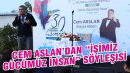 CEM ASLAN’DAN “İŞİMİZ GÜCÜMÜZ İNSAN” SÖYLEŞİSİ