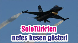 SoloTürk'ten, Edremit'in 'kurtuluş günü' için nefes kesen gösteri