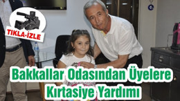 Bakkallar Odasından Üyelere Kırtasiye Yardımı