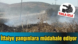 İtfaiye yangınlara müdahale ediyor
