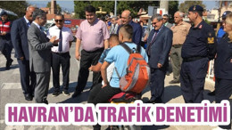HAVRAN’DA TRAFİK DENETİMİ