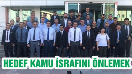 HEDEF KAMU İSRAFINI ÖNLEMEK