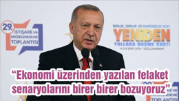 “Ekonomi üzerinden yazılan felaket senaryolarını birer birer bozuyoruz”