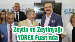 Zeytin ve Zeytinyağı YÖREX Fuarı'nda