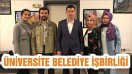 ÜNİVERSİTE BELEDİYE İŞBİRLİĞİ