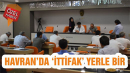 HAVRANDA ‘İTTİFAK’ YERLE BİR