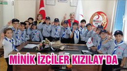 MİNİK İZCİLER KIZILAY’DA