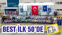 BEST İLK 50’DE