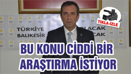 BU KONU CİDDİ BİR ARAŞTIRMA İSTİYOR