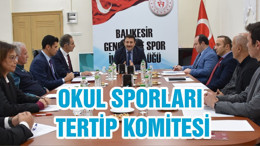 OKUL SPORLARI TERTİP KOMİTESİ
