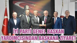 İYİ PARTİ GENEL BAŞKAN YARDIMCISINDAN BAŞKANA ZİYARET…